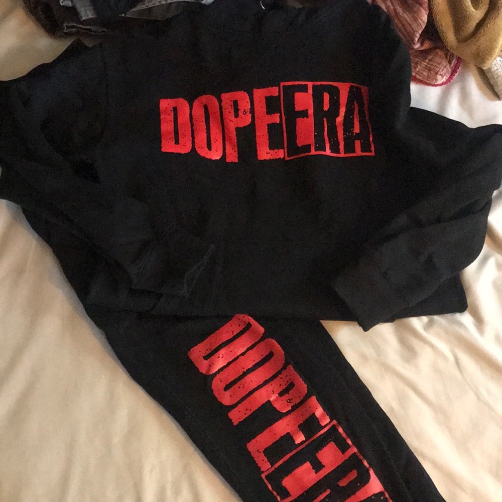 Dope Era hoodie with sweatpants medium